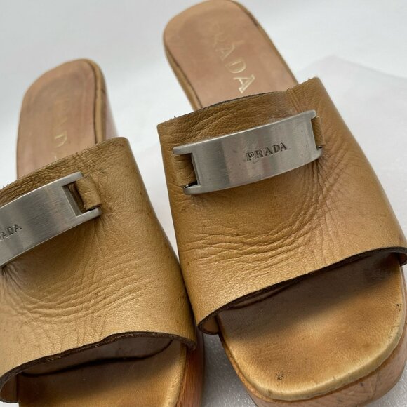 Prada women's sandal size 5.5 - Picture 4 of 7